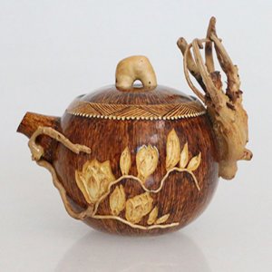 《创意茶壶》 葫芦雕...
