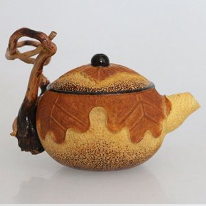 《创意茶壶》 葫芦雕...