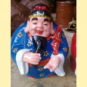 杨俊广 福禄寿三星泥...